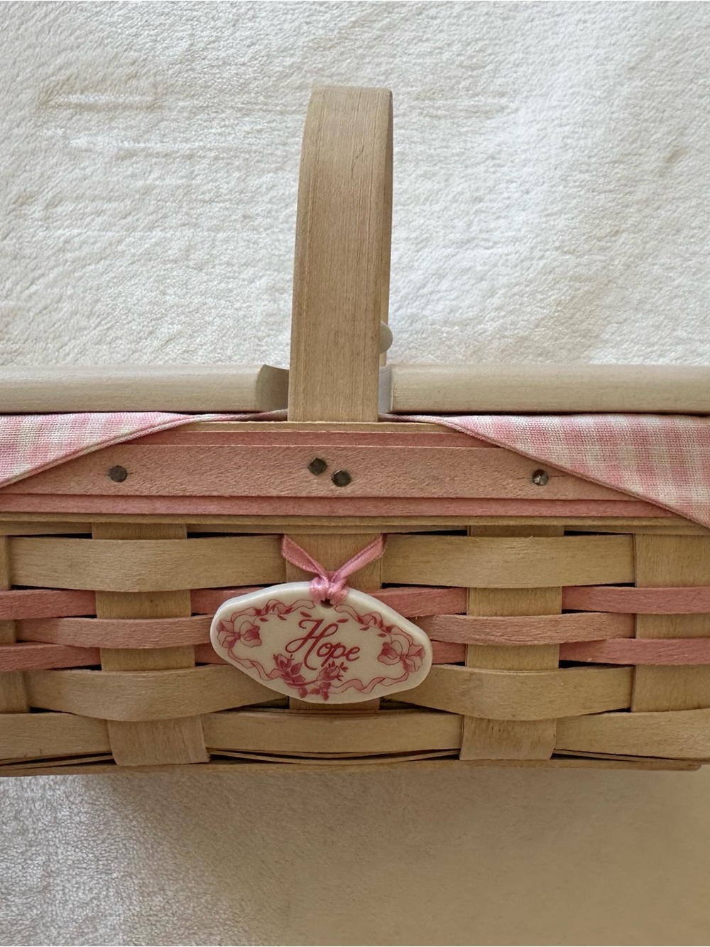 Longaberger Horizon of Hope Basket